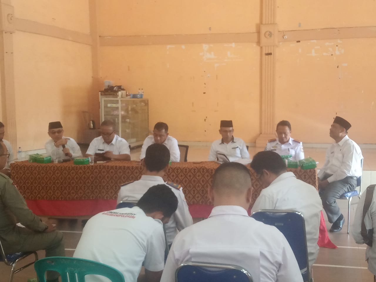 kegiatan rapat koordinasi terkait pasar kuliner desa Rensing dg OPD terkait (26-07-2023)